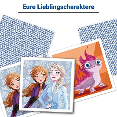 Ravensburger - Disney Frozen Memory®, der Spieleklassiker für alle Frozen Fans, Merkspiel für 2-8 Spieler ab 3 Jahren – Bild 2