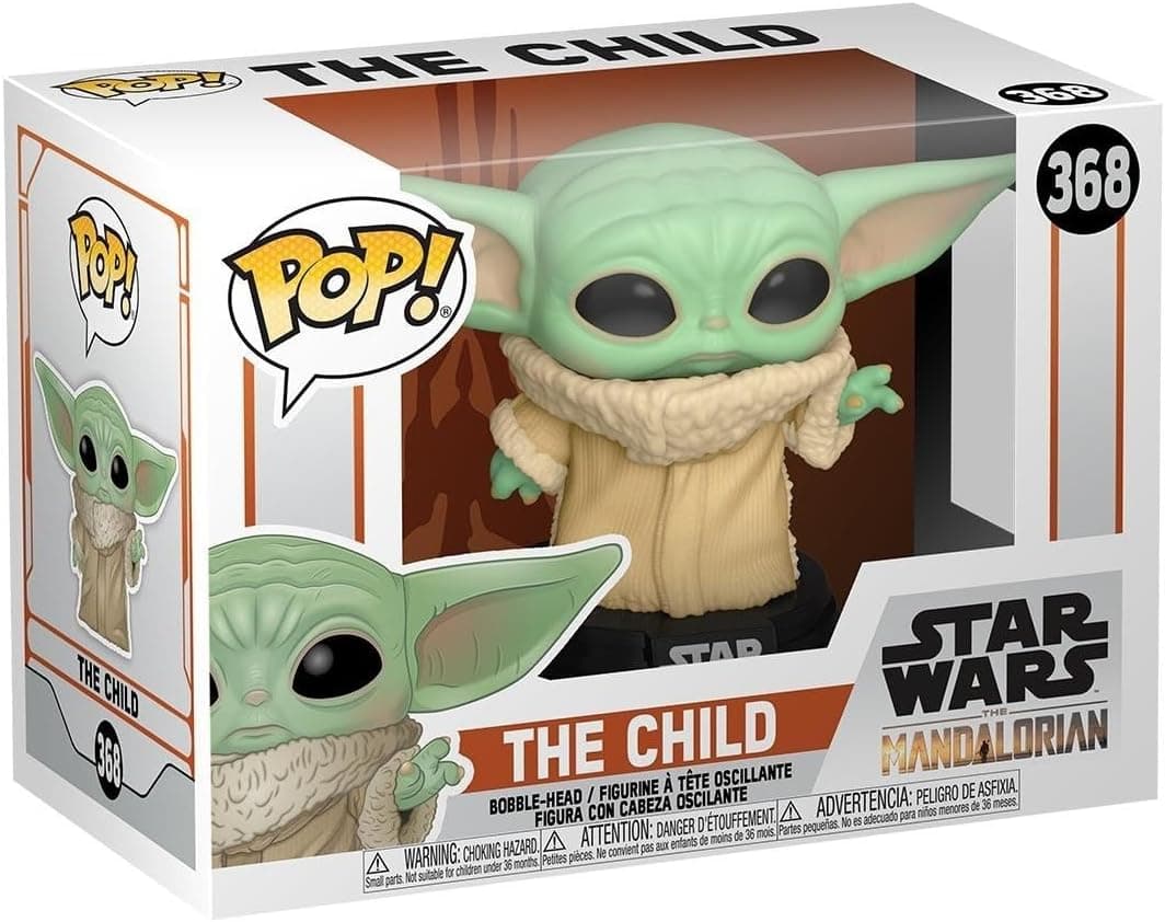 Funko Pop! Star Wars: The Mandalorian - Grogu (The Child, Baby Yoda) - Vinyl-Sammelfigur – Bild 1