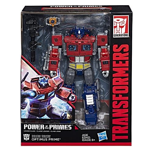 Transformers Generations : Power of The Primes – Leader Class – Optimus Prime – 22cm Actionfigur mit Accessories – Bild 3