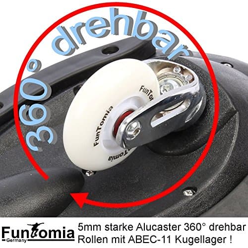 FunTomia Waveboard Original ABEC9 Kugellager inkl. Tasche - Bis 120kg - (Verschiedene Farbdesigns) – Bild 5