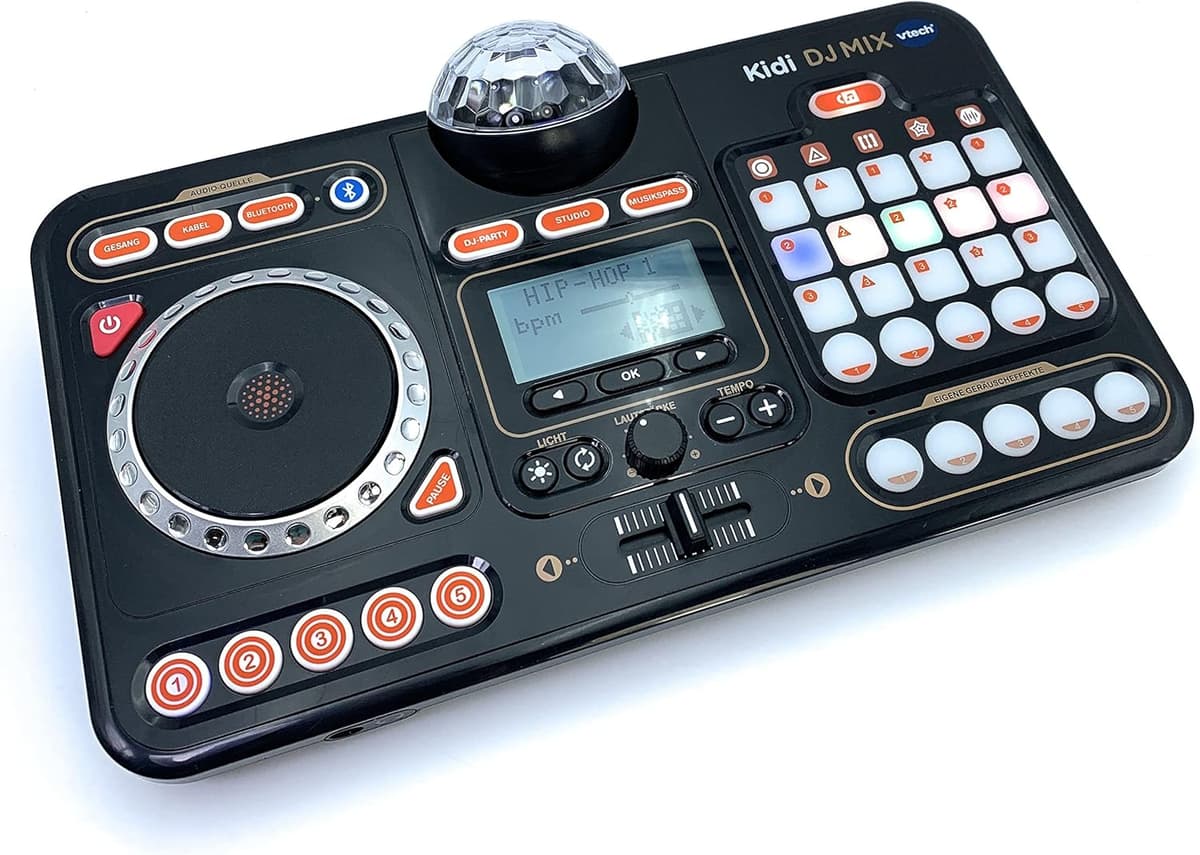 VTech Kidi DJ Mix – 10-in-1 DJ-Mischpult mit Jog-Wheel und vielen Effekten – Bild 1