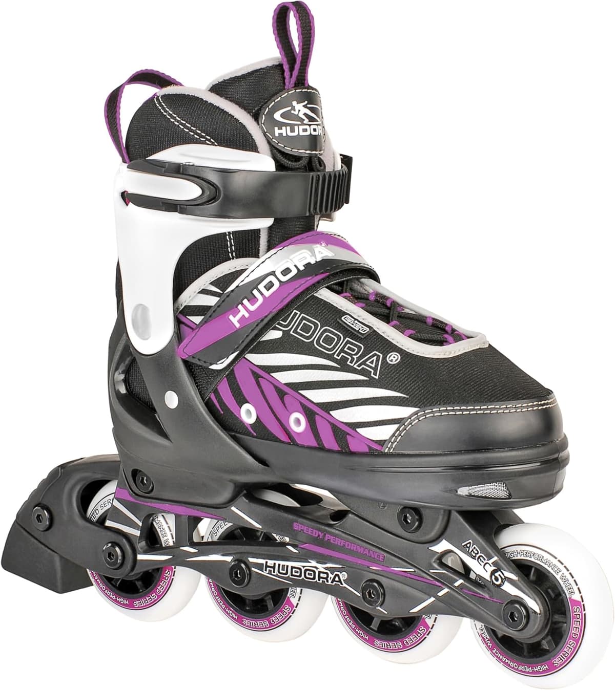 HUDORA Inline Skates Mia/Leon - Inliner für Kinder/Jugendliche in versch. Größen & Farben - Roller Skates bis zu 4 Größen verstellbar – Bild 1